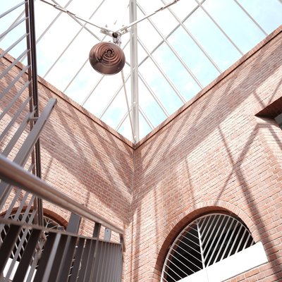 Treppenhaus im D-Gebäude 